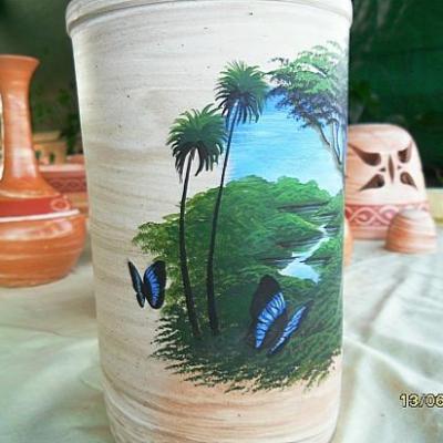 vases peint par Didier Lolmede