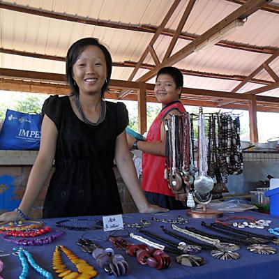 Le dimanche au marché de cacao