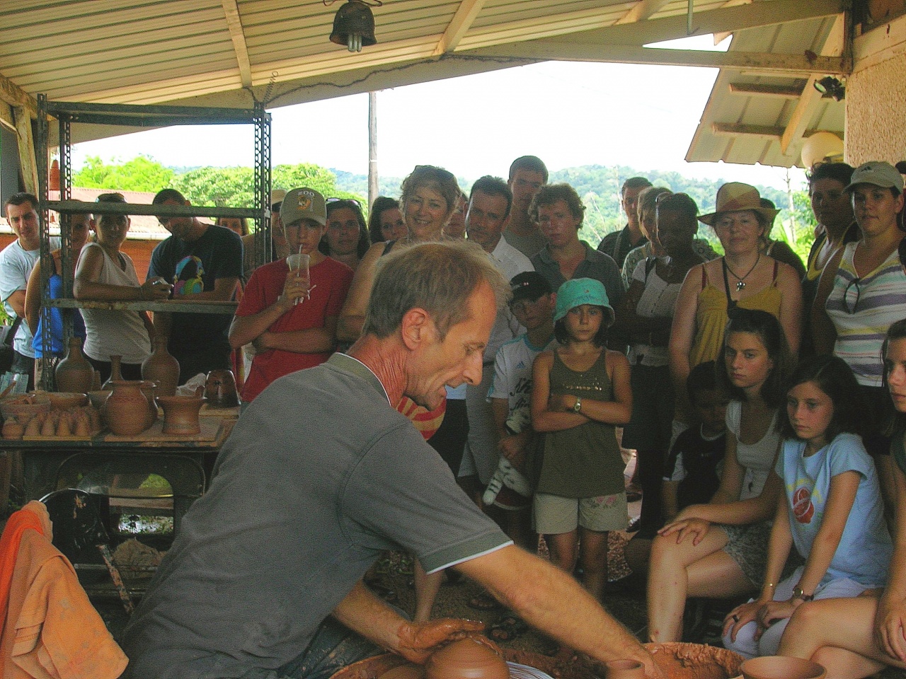 visite à l'atelier le dimanche.