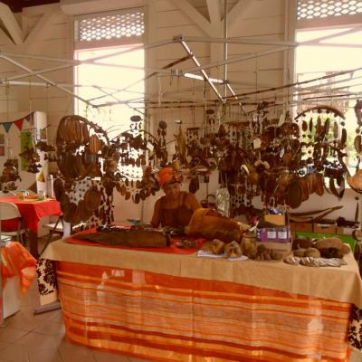 visite de l'atelier de Claire l'Ilot pot.